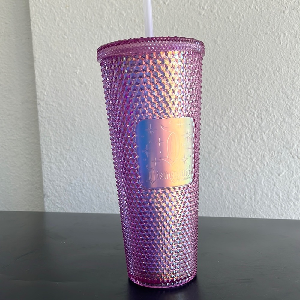 Disneyland Studded Pink Starbucks Tumbler